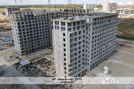 Ход строительства ЖР «Никольский» 3 квартал 2021