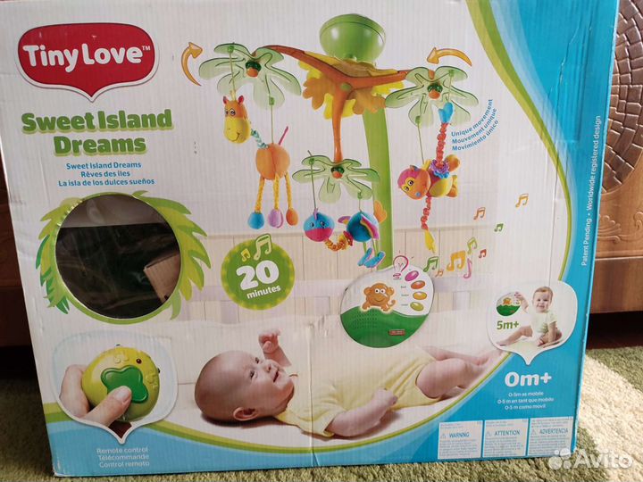 Мобиль на кроватку Tiny love. Остров сладких снов
