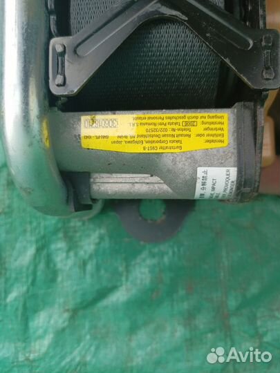 Ремень безопасности правый Nissan Note 2006-2013