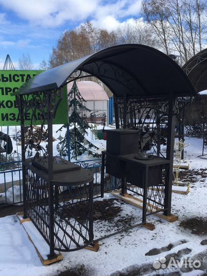 Кованный мангал