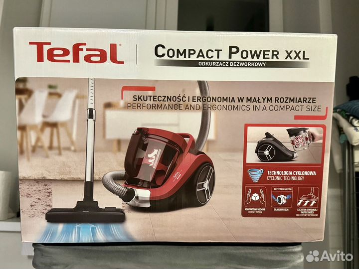 Пылесос Tefal Compact Power XXL TW4853EA