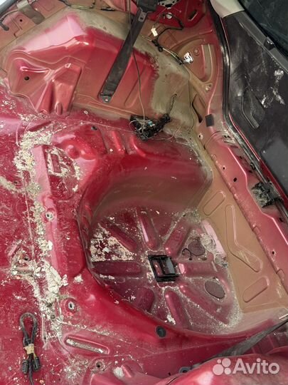 Задняя часть кузова peugeot 207