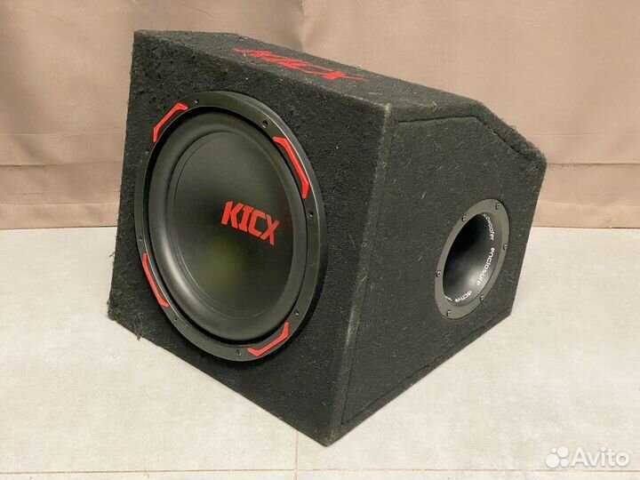 Сабвуфер активный Kicx GT301BA 900W, 12