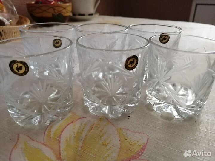 Стопки хрустальные СССР