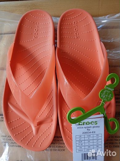 Crocs босоножки шлепанцы 37-38