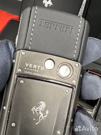 Колодка с кожей Vertu Ferrari