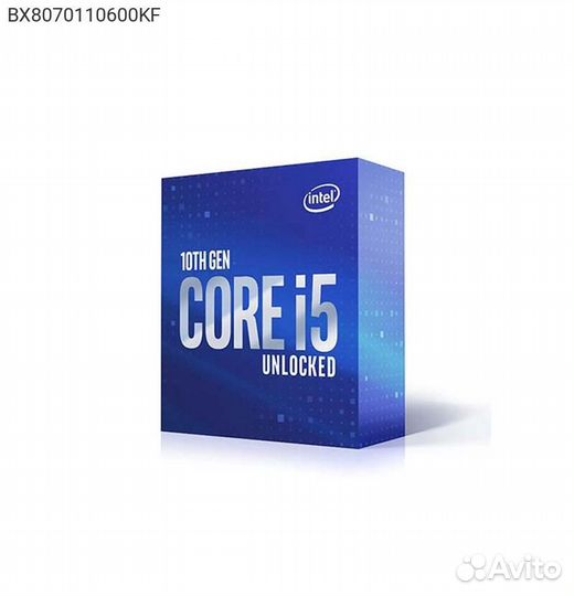 Процессор Intel Core i5-10600KF 4100мгц LGA 1200