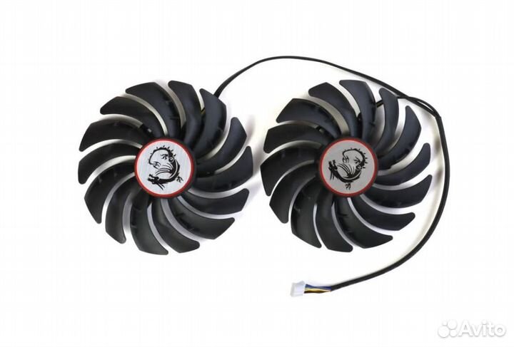 Вентиляторы для MSI GTX RX Gaming X и Armor