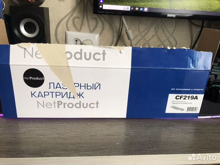 Лазерный картридж NetProduct cf219a