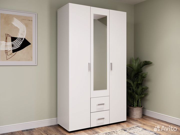 Шкаф распашной Трио