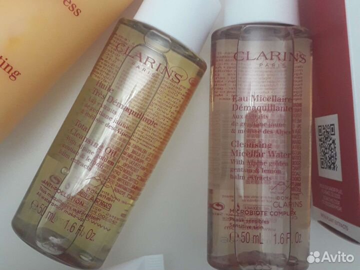 Косметика Clarins очищение/уход