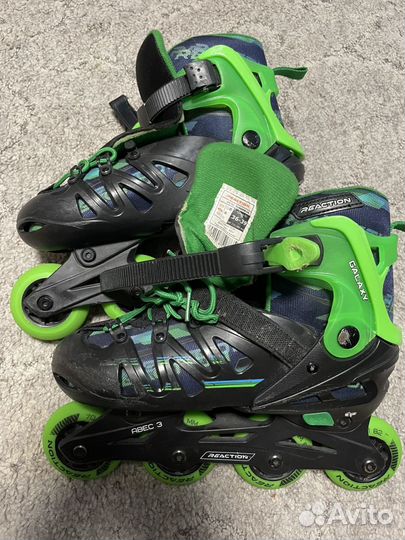 Роликовые коньки детские раздвижные