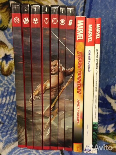 Комиксы Марвел hachette (Ашет) красная коллекция