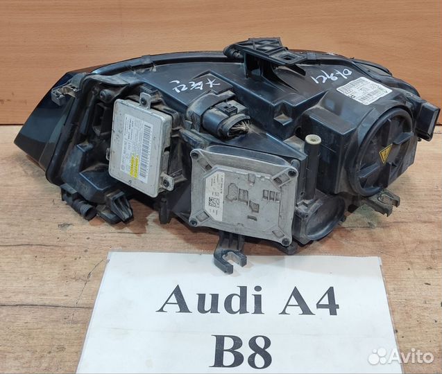 Фара правая адаптивный ксенон Audi A4 B8, 2010г