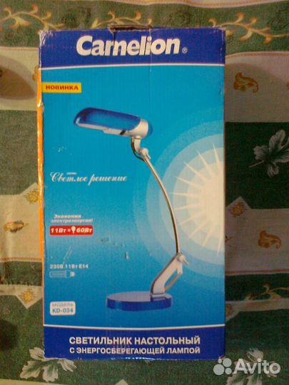 Светильник настольный Camelion и Настольная лампа