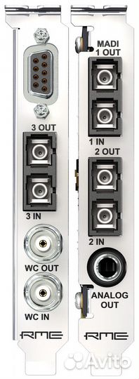 RME hdspe madi FX, 390 канальная 24 Bit/192 kHz Tr