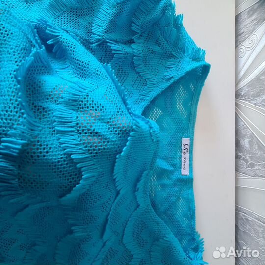 Т-шот бирюзовый 48 размер