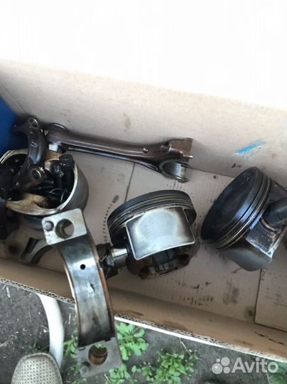 Поршень шатун 2az