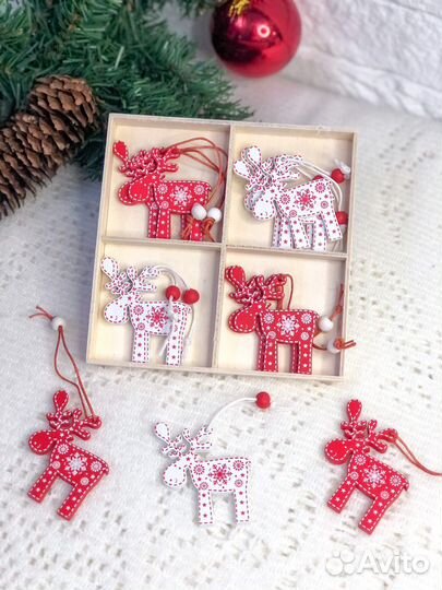 Набор елочных украшений
