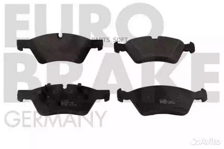 Eurobrake 5502223360 Колодки тормозные передн