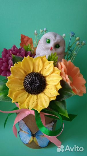 Букет на 1 сентября.Мыло ручной работы