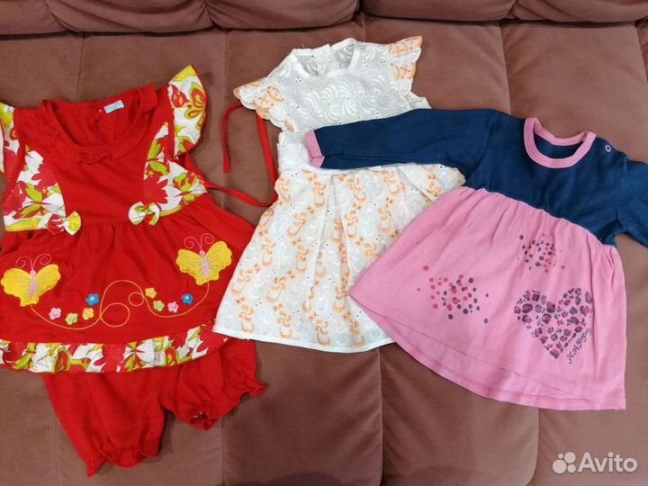 Одежда для девочки пакетом от рождения до 1 года