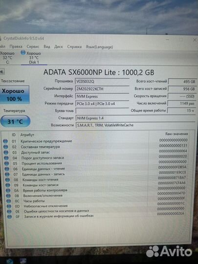 SSD XPG m2 NVMe 1TB