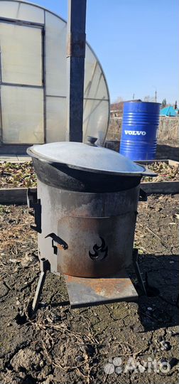 Печь под казан