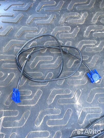 Кабеля vga и питания