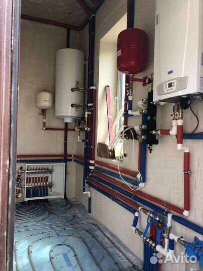 Монтаж теплого водяного пола и система отопления