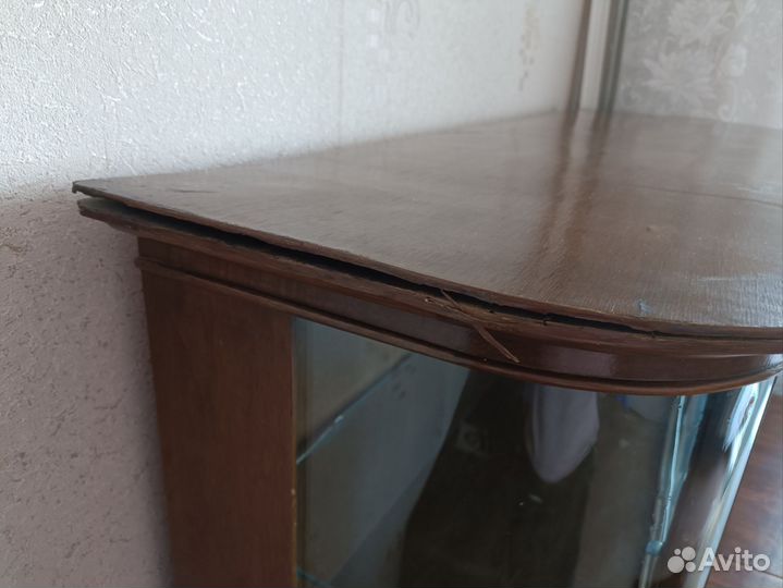 Антикварная тумба, уникальная округлая форма