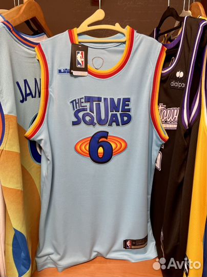 Баскетбольная джерси майка Space Jam King James