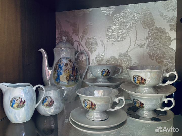Сервиз чайный фарфор