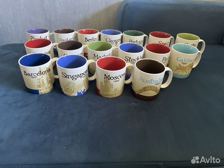 Коллекционные кружки Starbucks