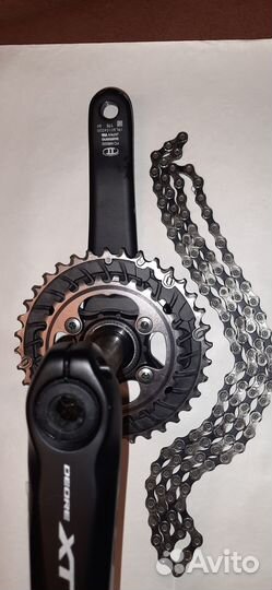 Трансмиссия Групсет shimano deore XT 2 х 11