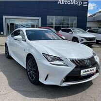 Lexus RC 3.5 AT, 2016, 91 200 км, с пробегом, цена 3 300 000 руб.