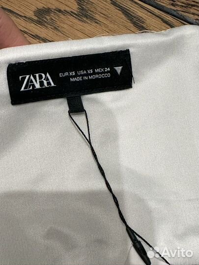 Корсет белый zara новый XS