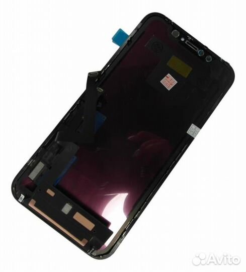 Дисплей для iPhone Xr+ задняя металлическая рамка