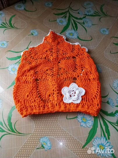 Косынка связана крючком. Торга и обмена нет