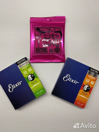Струны для электрогитар Elixir