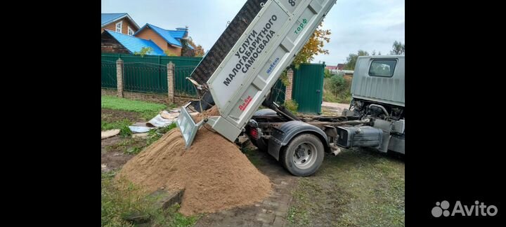 Малогабаритный самосвал и мини экскаватор