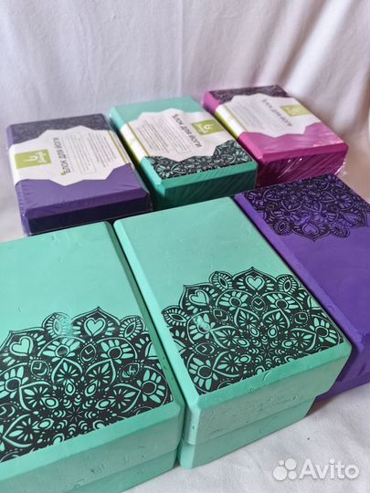 Блок для йоги, фитнеса, кубик для растяжки Sangh