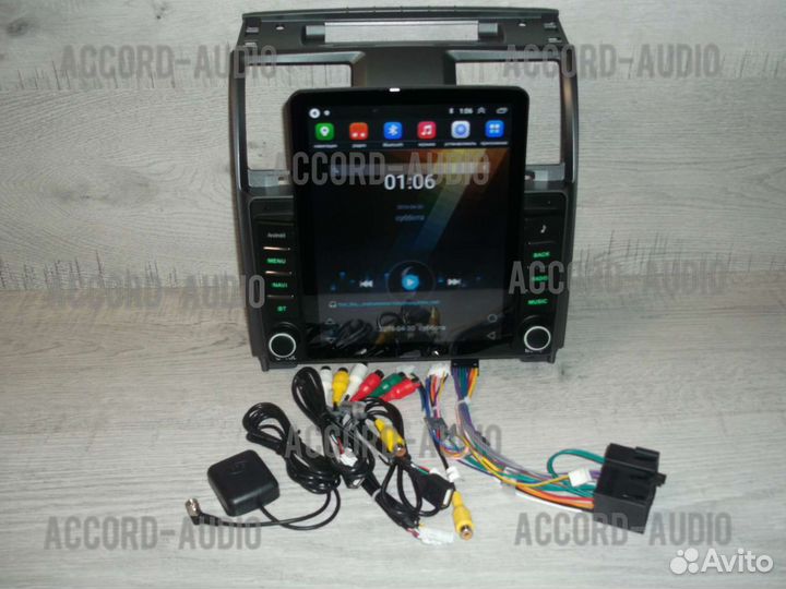 Магнитола УАЗ Патриот Android в стиле Тесла