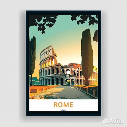 Постер Rome Italy