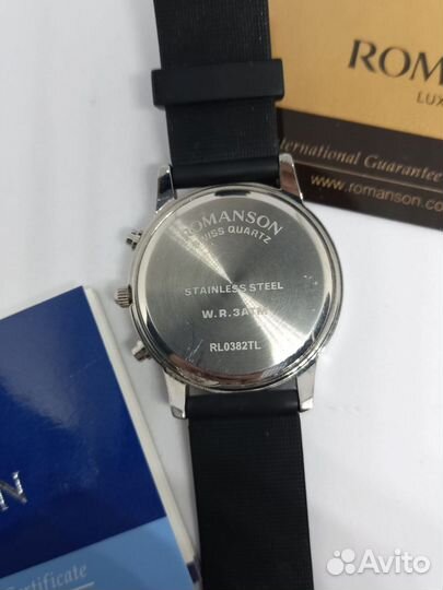 Часы Romanson хронограф оригинал швейцария