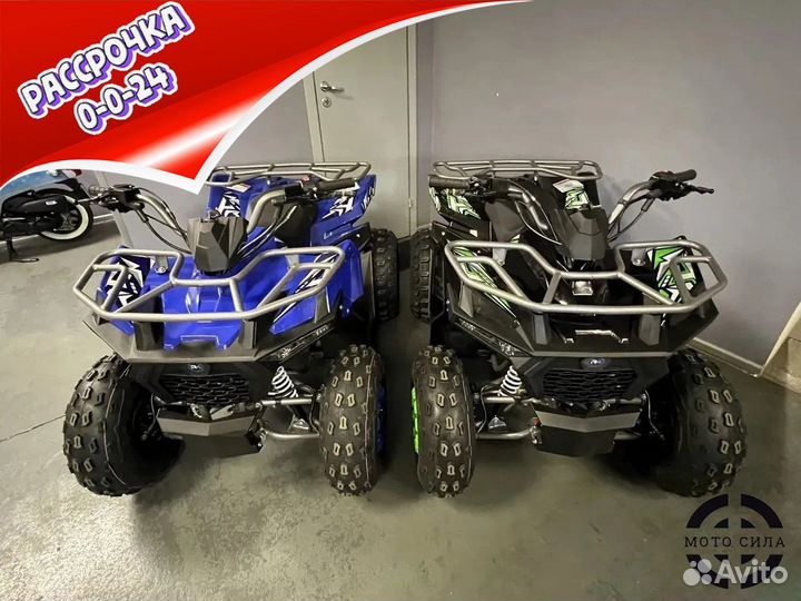 Квадроцикл Regulmoto Hammer 125 черно-зеленый