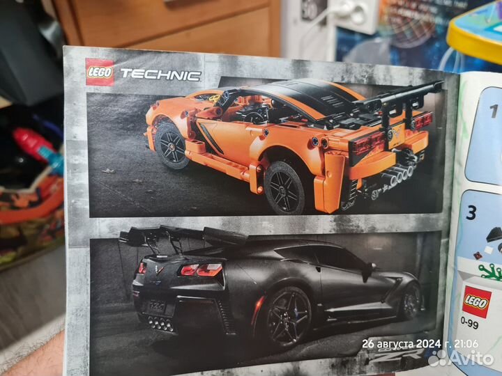 Lego technic камаро