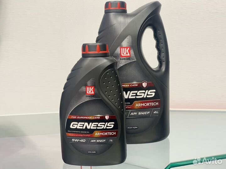 Масло lukoil genesis armortech 5W-40 1l