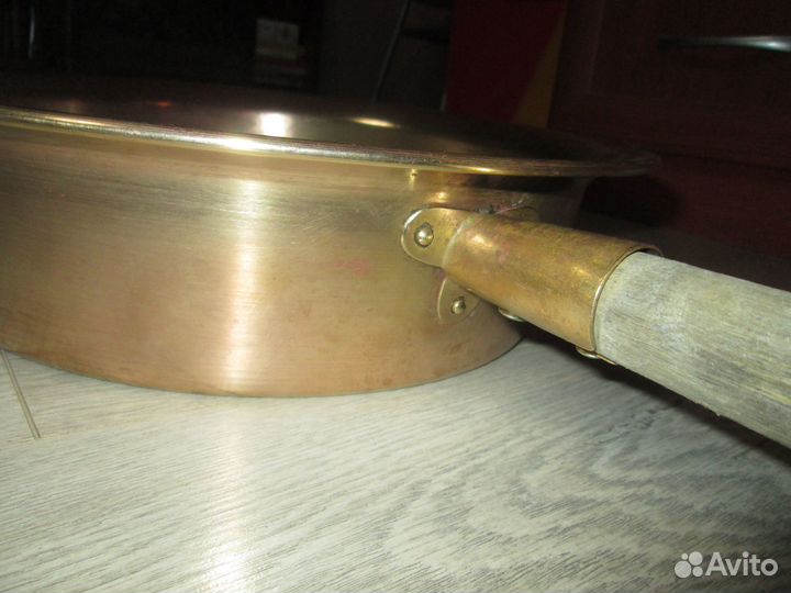 Сотейник латунный