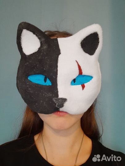 Маска кошки для квадробики